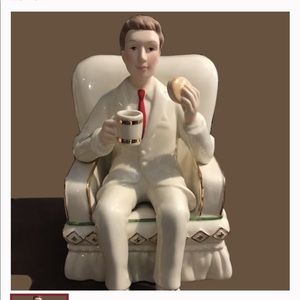 Lenox Dad Figurine Fireplace Collection